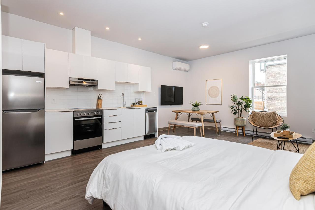 Brand New And Perfectly Located Flat In Le Plateau By Den Stays Montréal Exteriör bild